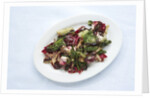 Grilled radicchio and romaine salad by Anonymous