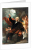 Benjamin Franklin Drawing Electricity from the Sky by Benjamin West
