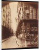 Rue des Nonnains d'Hyères with a Wine Merchant by Jean Eugène Auguste Atget