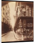 Rue des Nonnains d'Hyères with a Wine Merchant by Jean Eugène Auguste Atget
