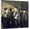 Avant l'Audience by Honore Daumier