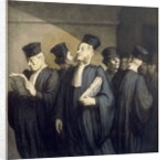 Avant l'Audience by Honore Daumier