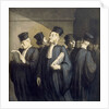 Avant l'Audience by Honore Daumier