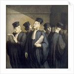 Avant l'Audience by Honore Daumier