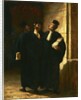 Three Lawyers by Honore Daumier