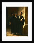 Three Lawyers by Honore Daumier