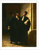 Three Lawyers by Honore Daumier