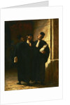 Three Lawyers by Honore Daumier
