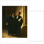 Three Lawyers by Honore Daumier