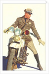 Motorcycle Cop by Anonymous