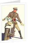 Motorcycle Cop by Anonymous