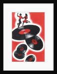 Couple Jitterbugging on Records by Anonymous