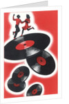 Couple Jitterbugging on Records by Anonymous