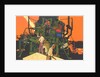 Workers with Big Machine by Anonymous
