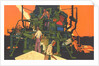 Workers with Big Machine by Anonymous
