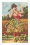 A S'wheat Girl by Anonymous