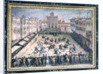 Horse Joust in the Piazza Santa Croce by Jan Van der Straet