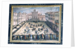 Horse Joust in the Piazza Santa Croce by Jan Van der Straet