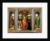 Small Triptych of St. John the Baptist by Hans Memling