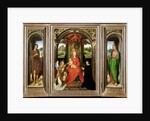 Small Triptych of St. John the Baptist by Hans Memling