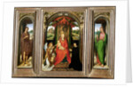 Small Triptych of St. John the Baptist by Hans Memling