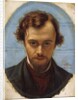 Portrait of Dante Gabriel Rossetti by William Holman Hunt