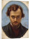 Portrait of Dante Gabriel Rossetti by William Holman Hunt