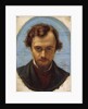 Portrait of Dante Gabriel Rossetti by William Holman Hunt