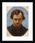 Portrait of Dante Gabriel Rossetti by William Holman Hunt