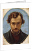 Portrait of Dante Gabriel Rossetti by William Holman Hunt
