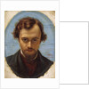 Portrait of Dante Gabriel Rossetti by William Holman Hunt