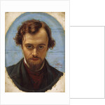 Portrait of Dante Gabriel Rossetti by William Holman Hunt