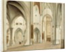 Interior of St. Bavo Cathedral, Haarlem by Pieter Saenredam