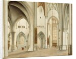 Interior of St. Bavo Cathedral, Haarlem by Pieter Saenredam