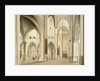 Interior of St. Bavo Cathedral, Haarlem by Pieter Saenredam