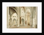 Interior of St. Bavo Cathedral, Haarlem by Pieter Saenredam
