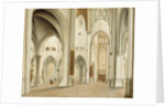 Interior of St. Bavo Cathedral, Haarlem by Pieter Saenredam