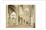 Interior of St. Bavo Cathedral, Haarlem by Pieter Saenredam