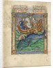 Two Fishermen on a Sea Monster, by Anonymous