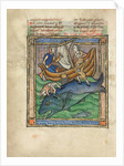 Two Fishermen on a Sea Monster, by Anonymous