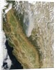 Satellite View of the Rim Fire, California by Anonymous