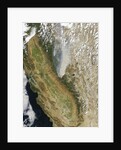 Satellite View of the Rim Fire, California by Anonymous