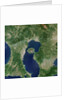 Satellite View of Sakura-jima Volcano in Japan by Anonymous