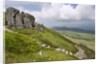 View From Cadair Idris Looking North Towards Dolgellau Over Fields and Countryside by Anonymous