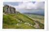 View From Cadair Idris Looking North Towards Dolgellau Over Fields and Countryside by Anonymous