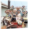 Mother and daughters as tourists in Tijuana, Mexico, ca. 1967 by Anonymous