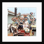 Mother and daughters as tourists in Tijuana, Mexico, ca. 1967 by Anonymous