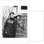 Boyfriend and girlfriend pose, ca. 1913. by Anonymous