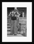 Young woman in Asian dress style portrait, ca. 1913. by Anonymous