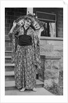 Young woman in Asian dress style portrait, ca. 1913. by Anonymous